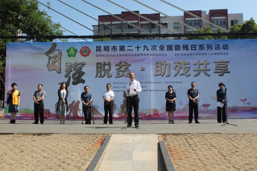 第29次全国助残日桃源广场活动2
