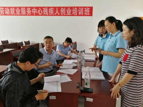 专家组认真研讨中