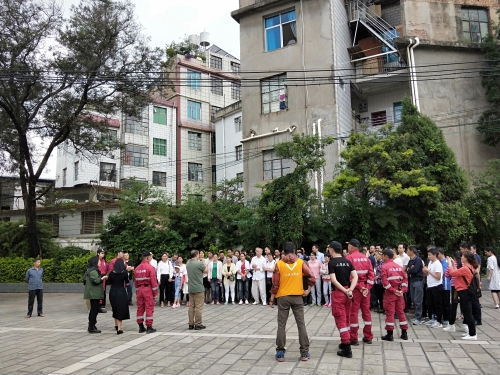 7月15日盲人消防知识培训3