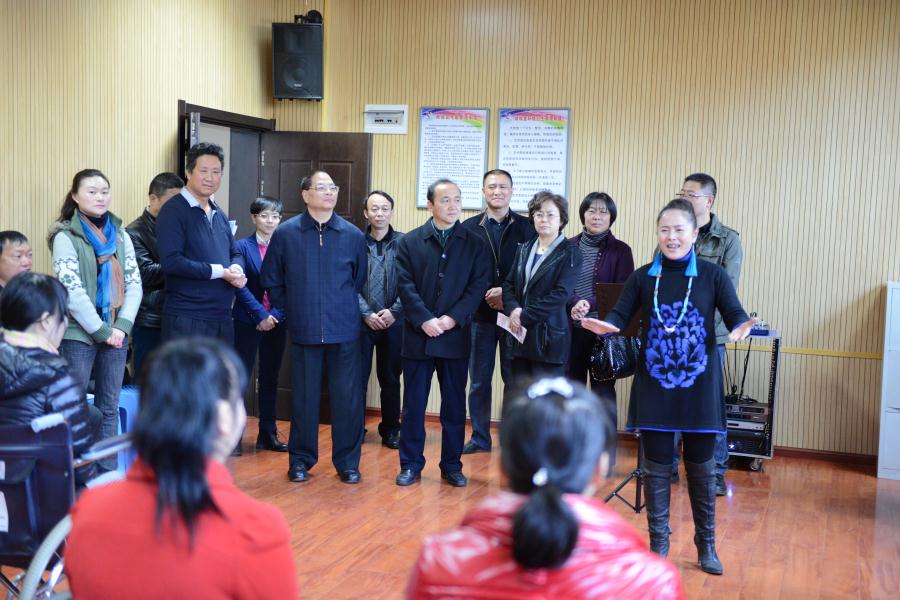 中残联副主席一行调研呈贡区残疾人工作
